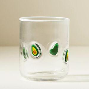 Icon Juice Glass - Avocados