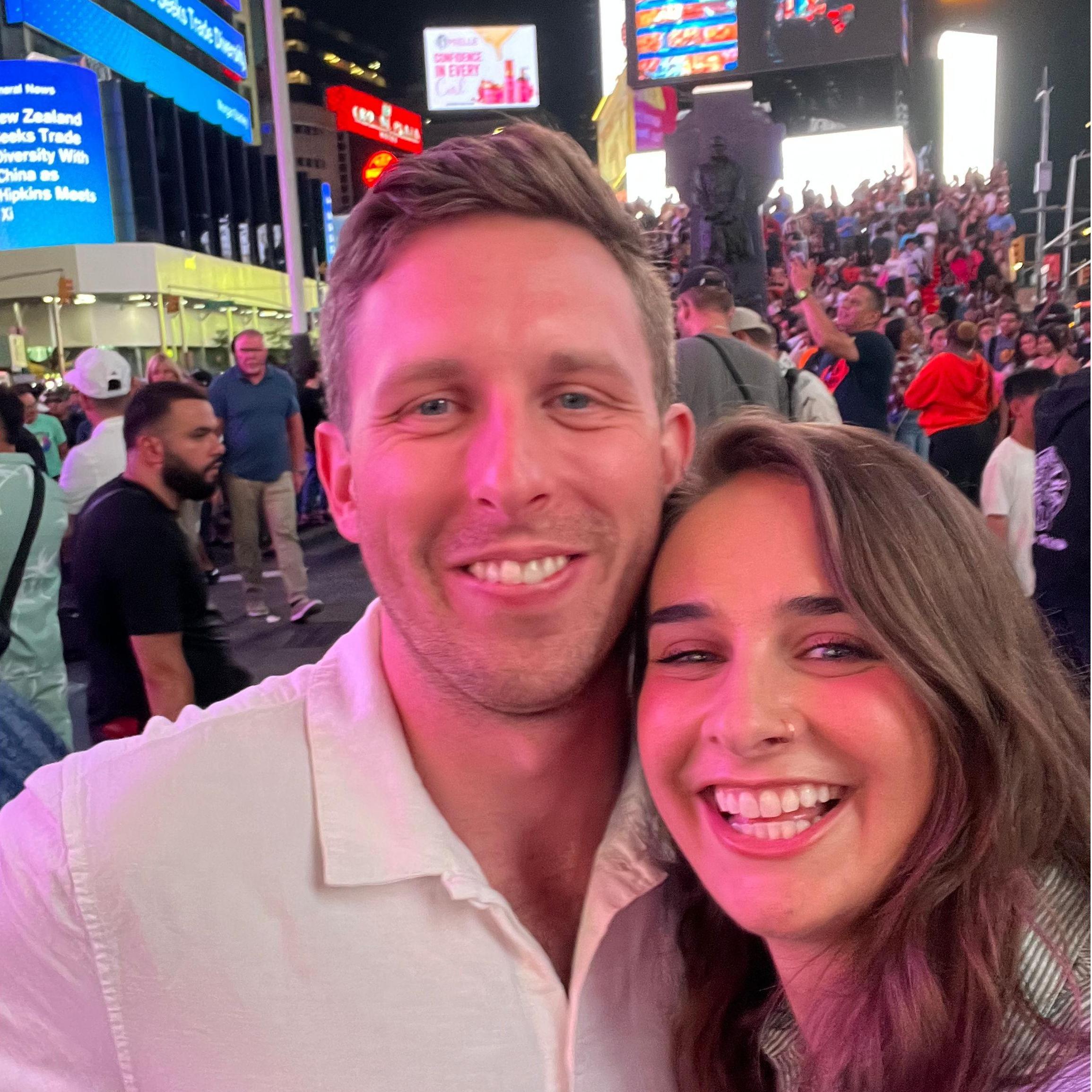Our last night living in NYC