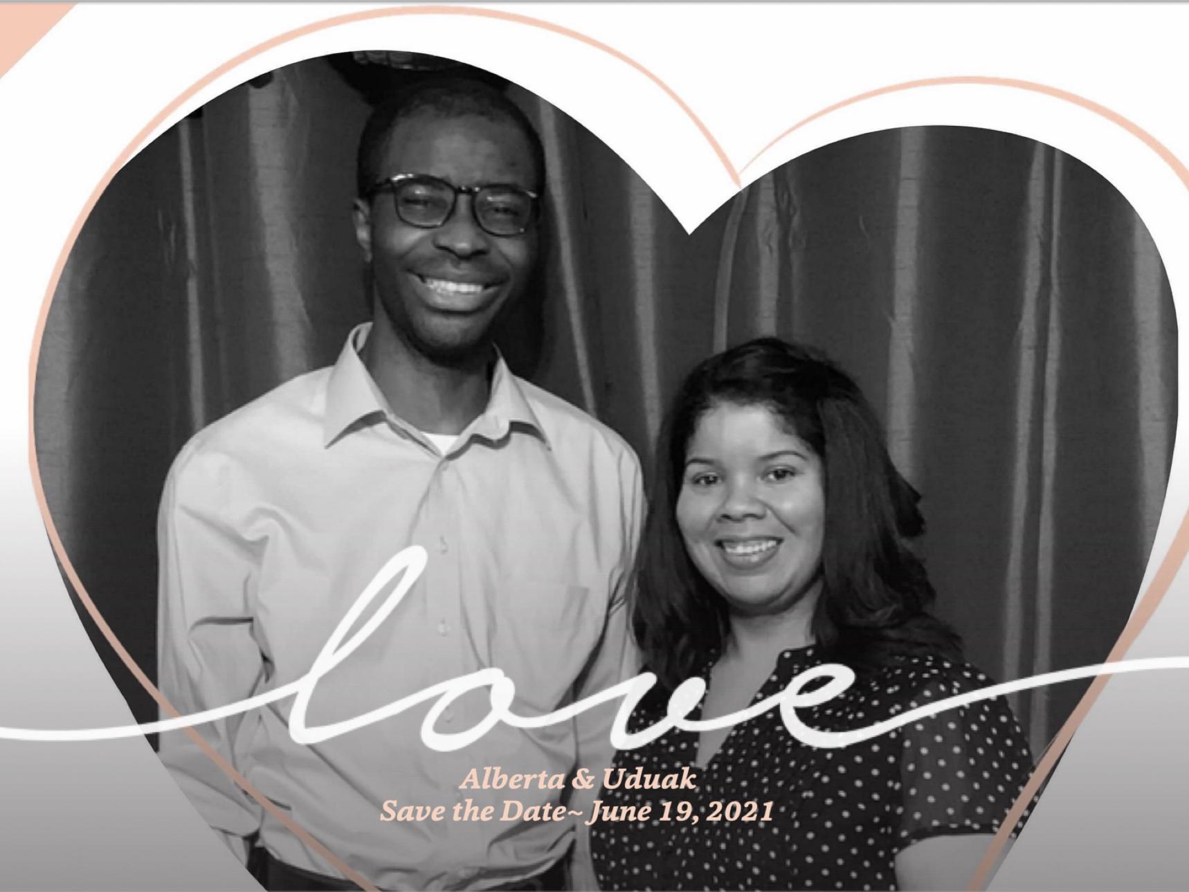 The Wedding Website of Alberta Rakestraw and Uduak Inyang-Udoh