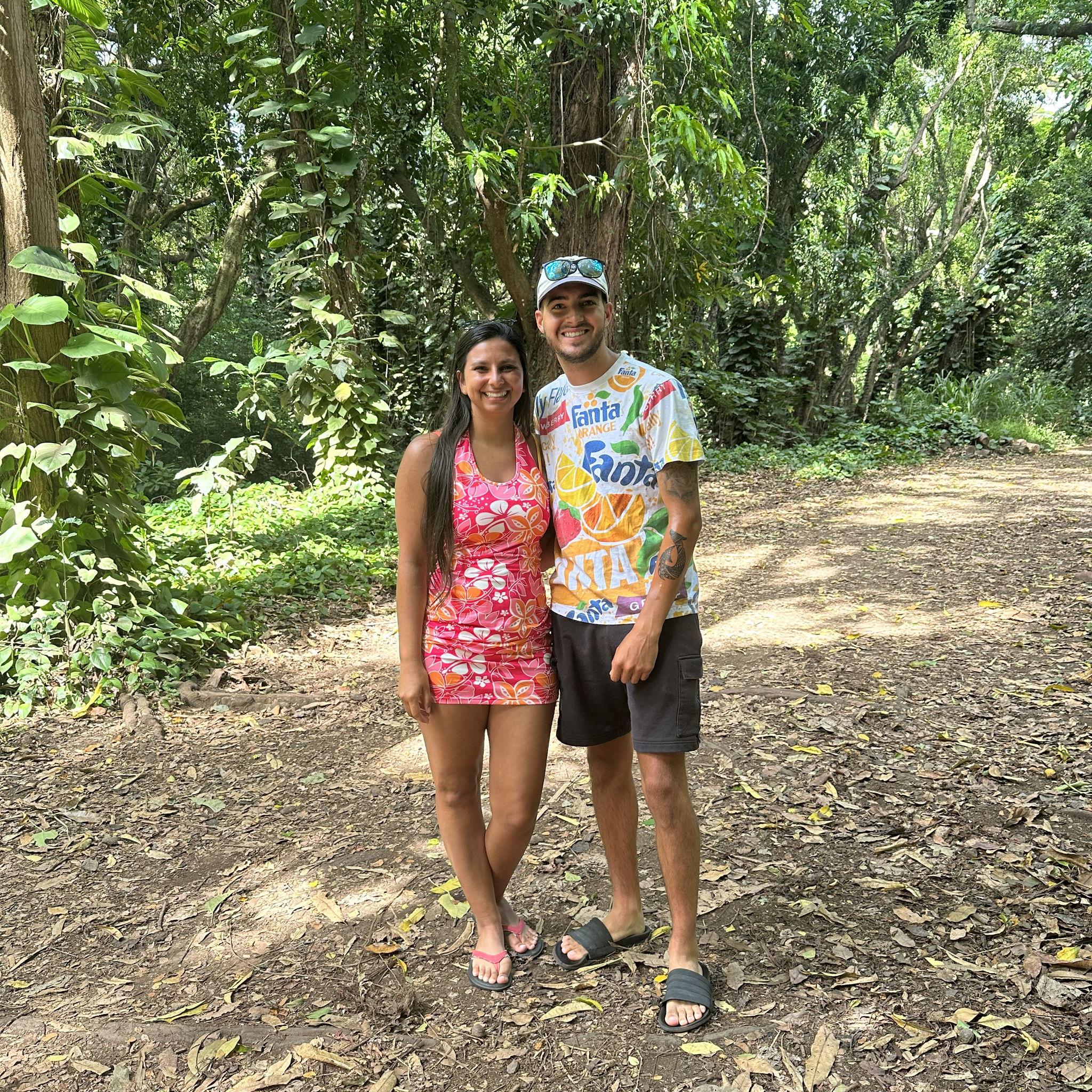 The dinosaur park in HI