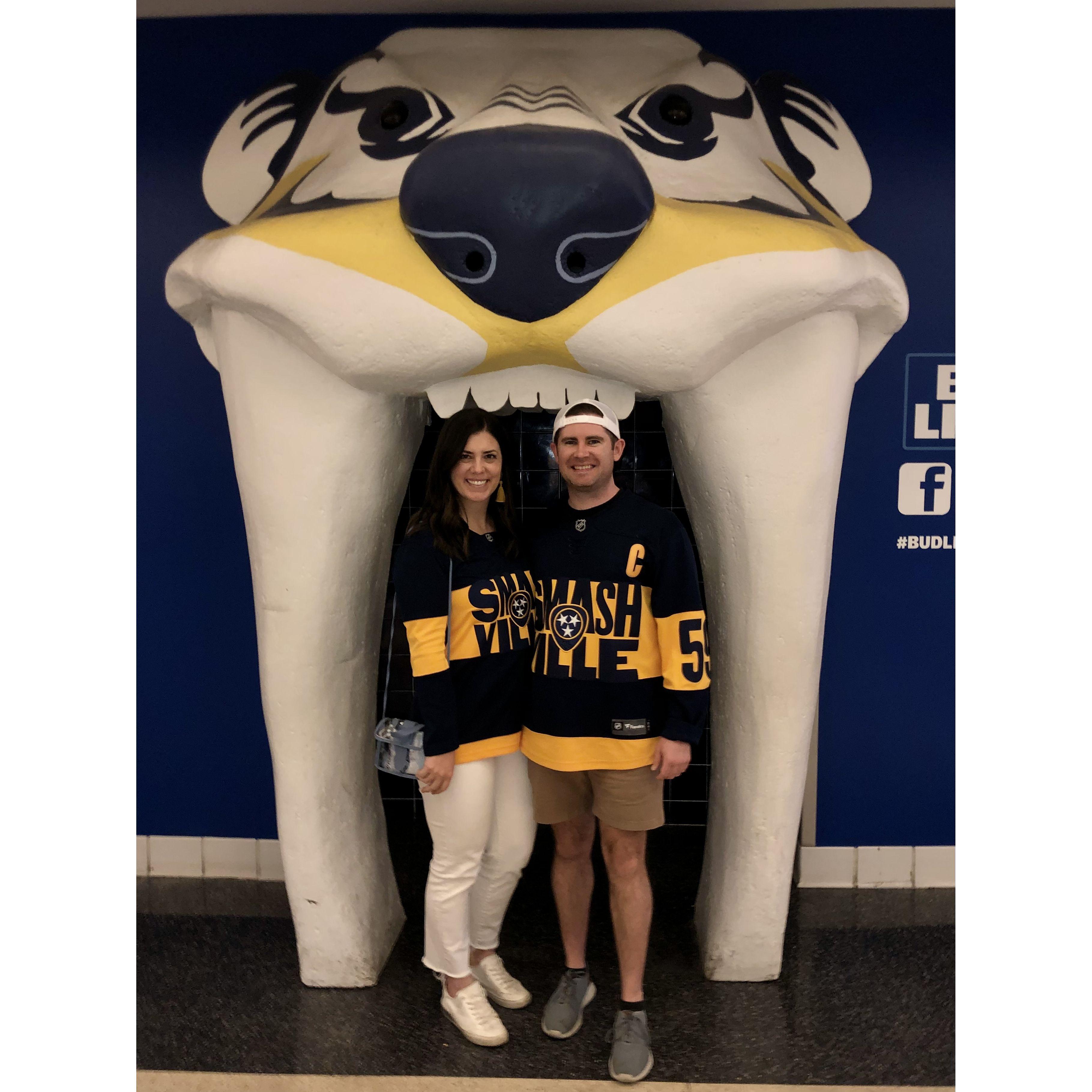 Let's go Preds! "Don't know what it is about my Predators scoring...but I like it, I love it, I want some more of it." - Tim McGraw