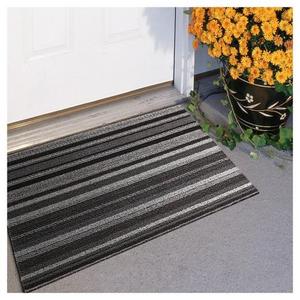 Gray Stripes Doormat - (1'6"X2'6") - Mohawk