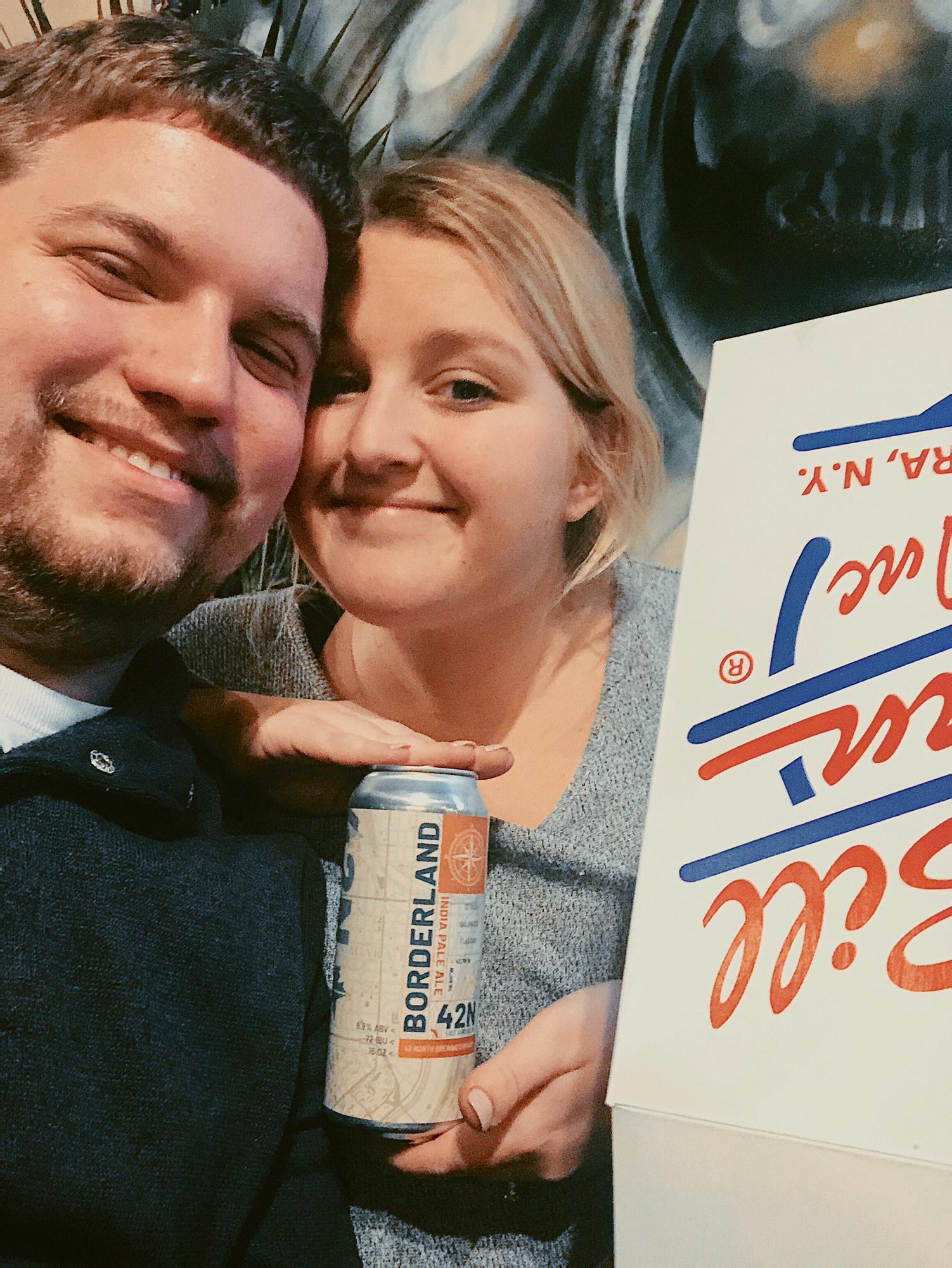 Barbill wings + Sam’s favorite Buffalo beer!