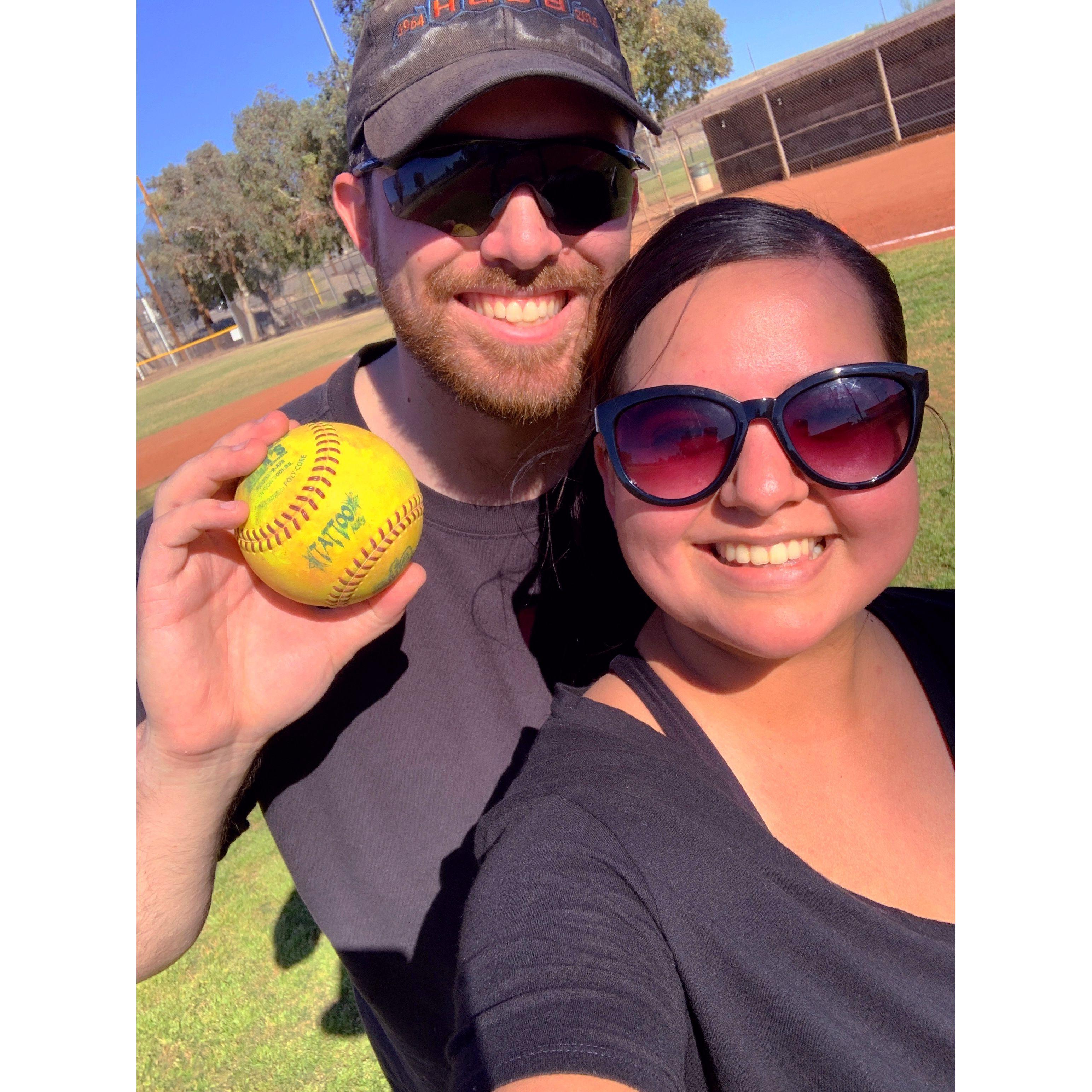 Softball Practice