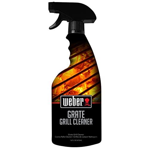 Weber Grill Cleaner Spray - Professional Strength Degreaser - Non Toxic 16 oz Cleanser
