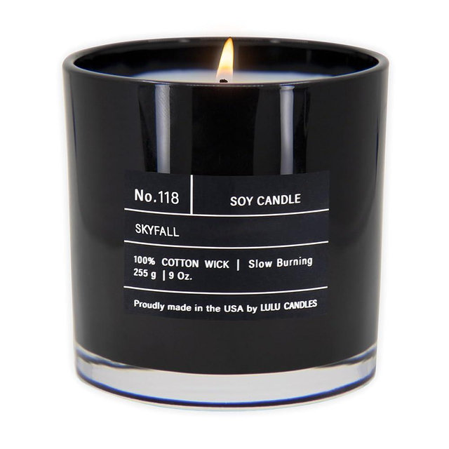Lulu Candles | Skyfall | Smells Like Cedarwood & Musk | Luxury Scented Soy Jar Candle | Hand Poured in The USA | Highly Scented Long Lasting (9 Oz.)