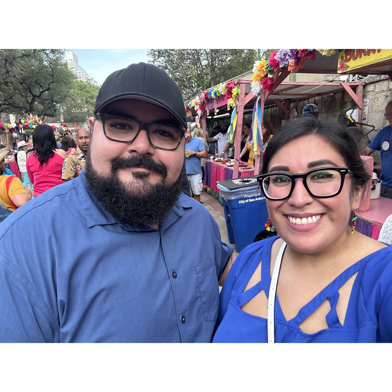 We went to NIOSA for our fifth date so Sarah could write about her experiencing the Fiesta favorite event for the first time. Now it's an annual tradition!