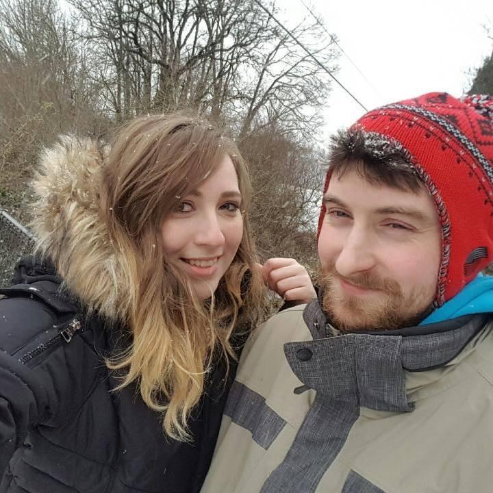 Our first photo together! - January 2017