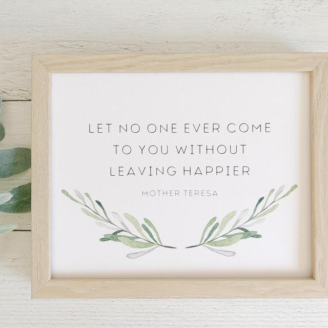 Mother Teresa Quote - Print