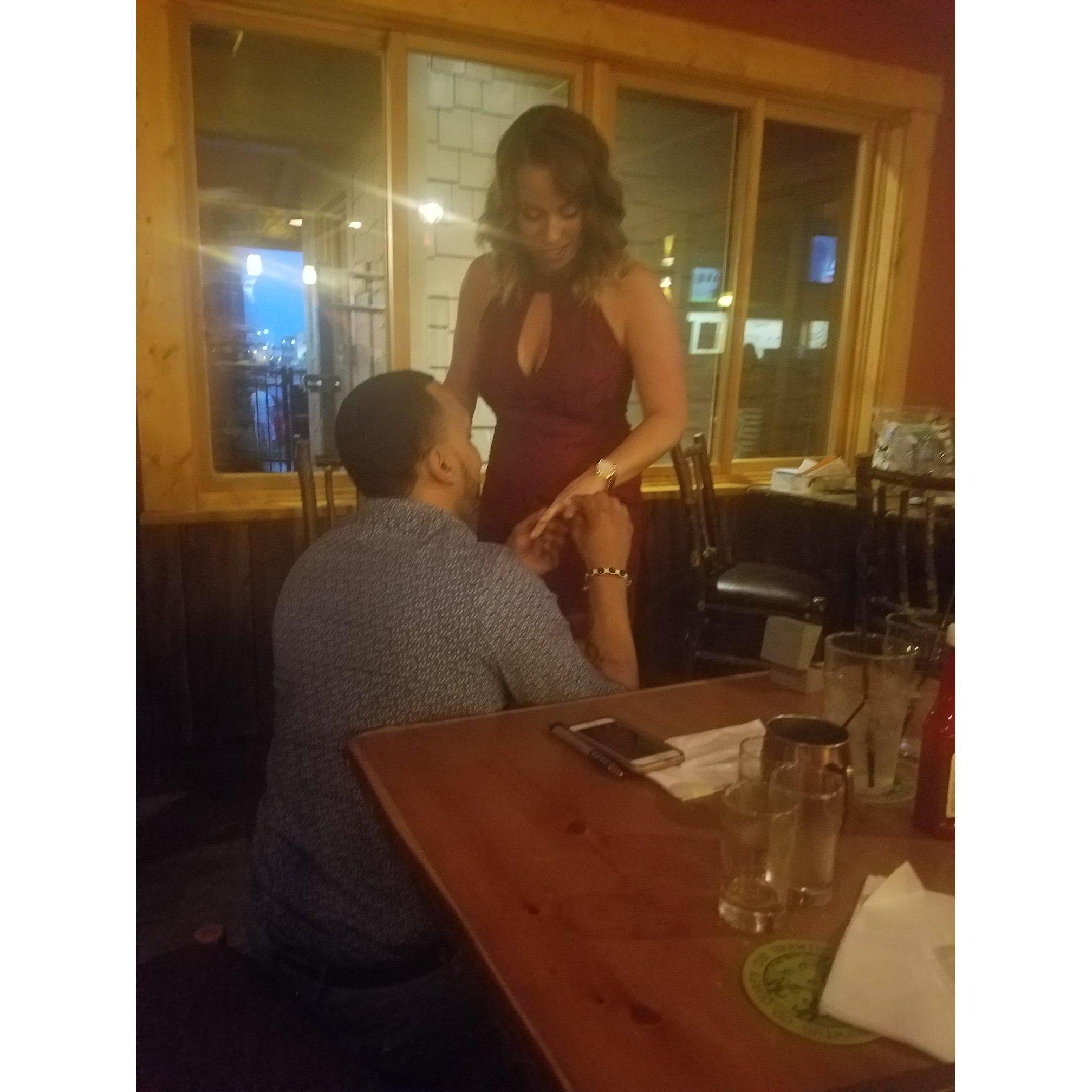 He said "Can I celebrate you forever?"