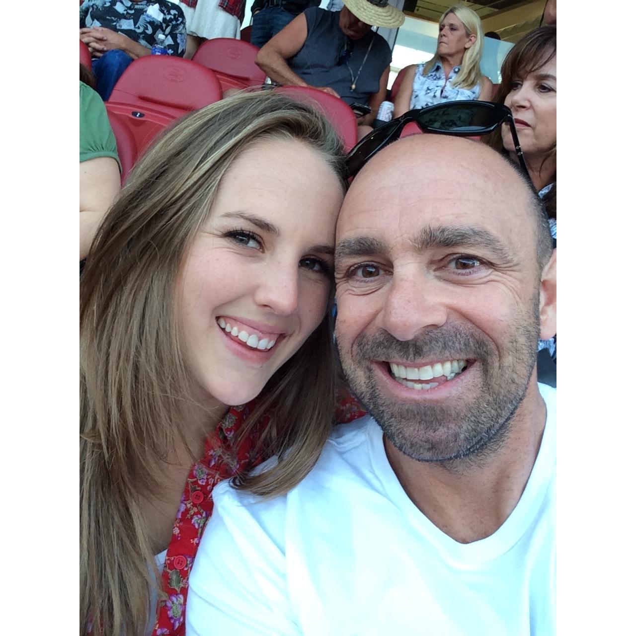 Enjoying Kenny Chesney at Levis Stadium