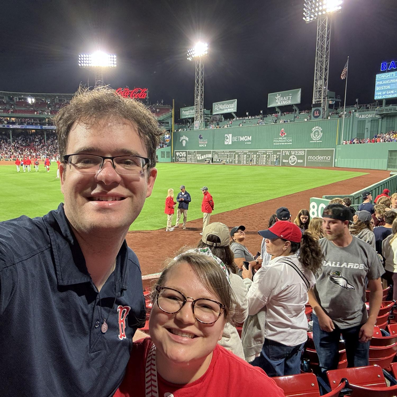 We went to Fenway Park in June 2024 so Aubrie could experience the best ballpark in America.