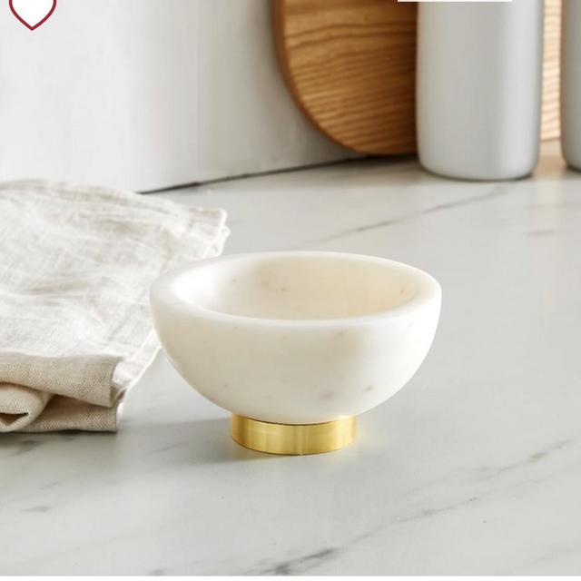 Marble dipping bowls set