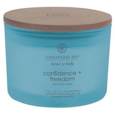 Mind & Body 3-Wick Jar Dark Blue - 11oz - Chesapeake Bay Candle