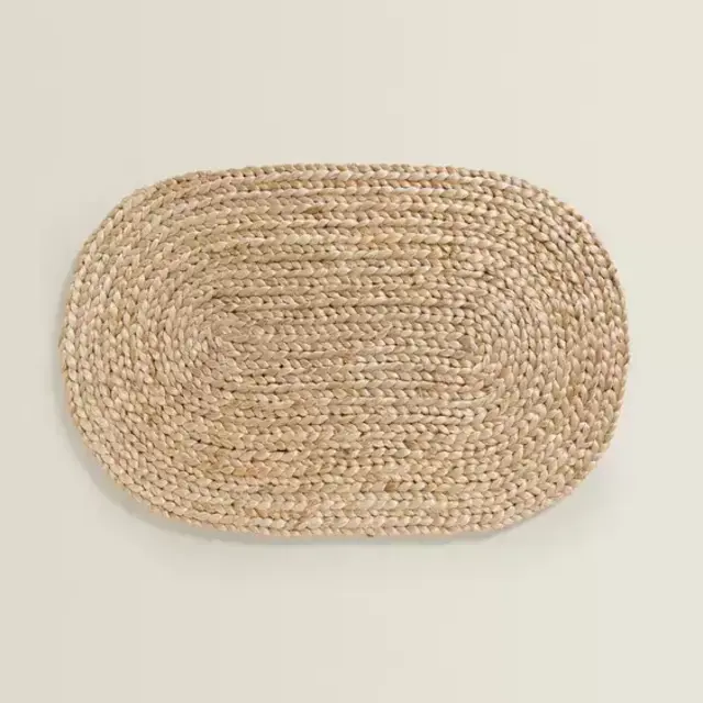 OVAL JUTE DOORMAT