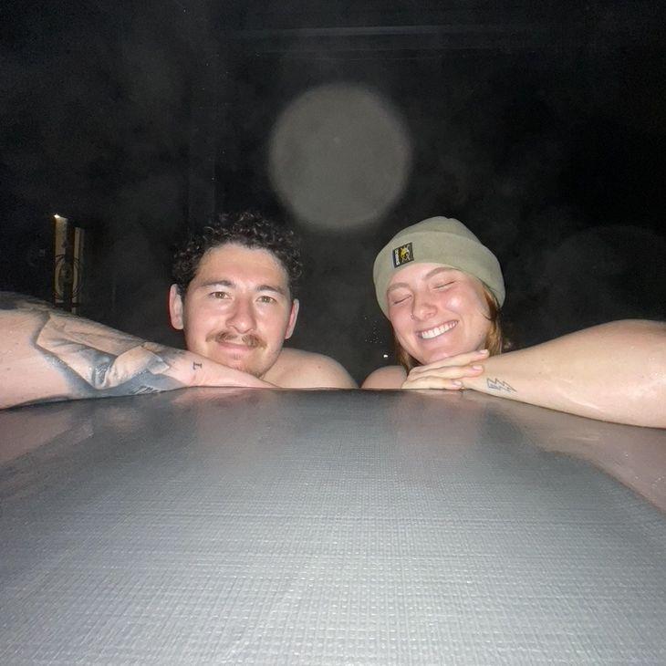 Airbnb hopping in NZ, hot tub edition.