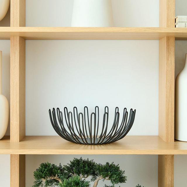 Waverly Metal Collection Bronze 14 In D Metal Round Bowl