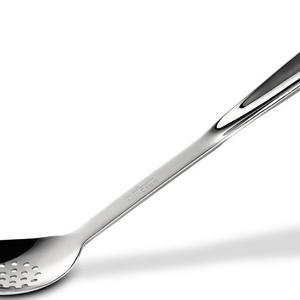 Groupe SEB - All-Clad T101 Stainless Steel Slotted Spoon Kitchen Tool, 13-Inch, Silver