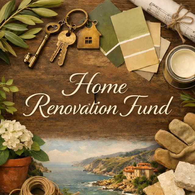 Home Renovation Fund for our house♥️