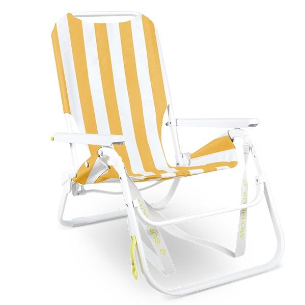 Sunflow The Shore Thing Chair Sunshine Yellow Stripe