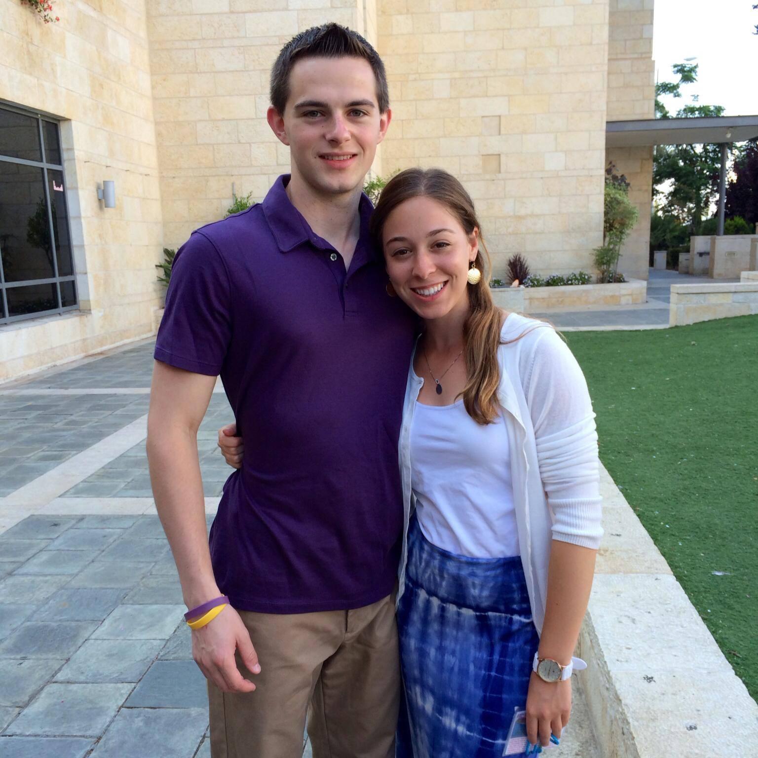 Birthright trip together in Israel.