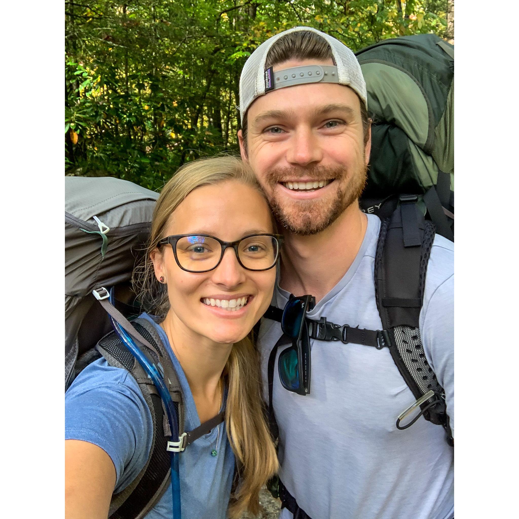 First backpack trip! Mount Mitchell