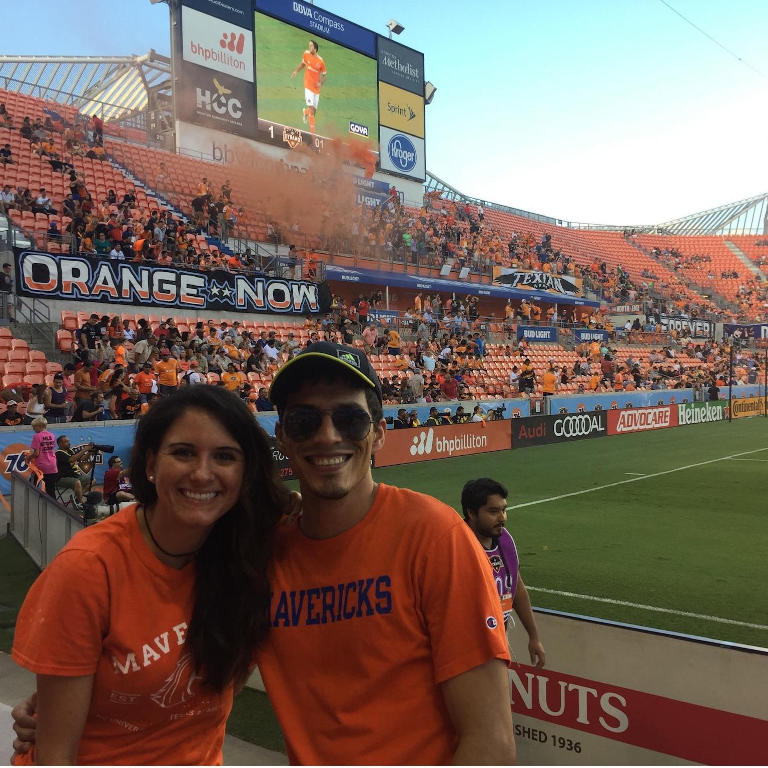 First MLS game - Houston Dynamos!