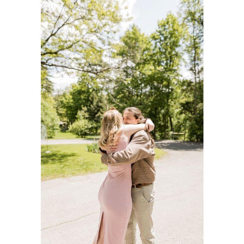 She said yes!