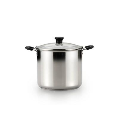 T-fal Stainless Steel, 12qt Stockpot, Silver