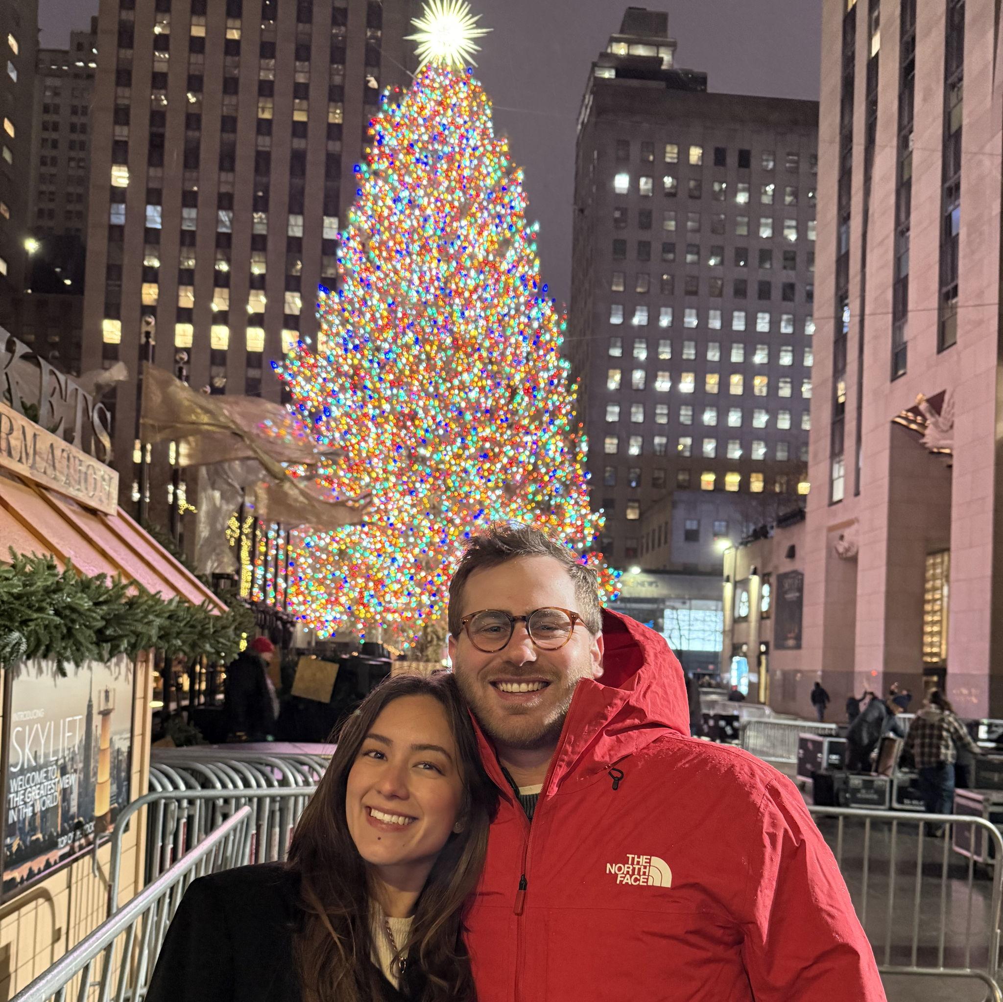 December 2024 - New York, NY - Rockefeller Tree Lighting