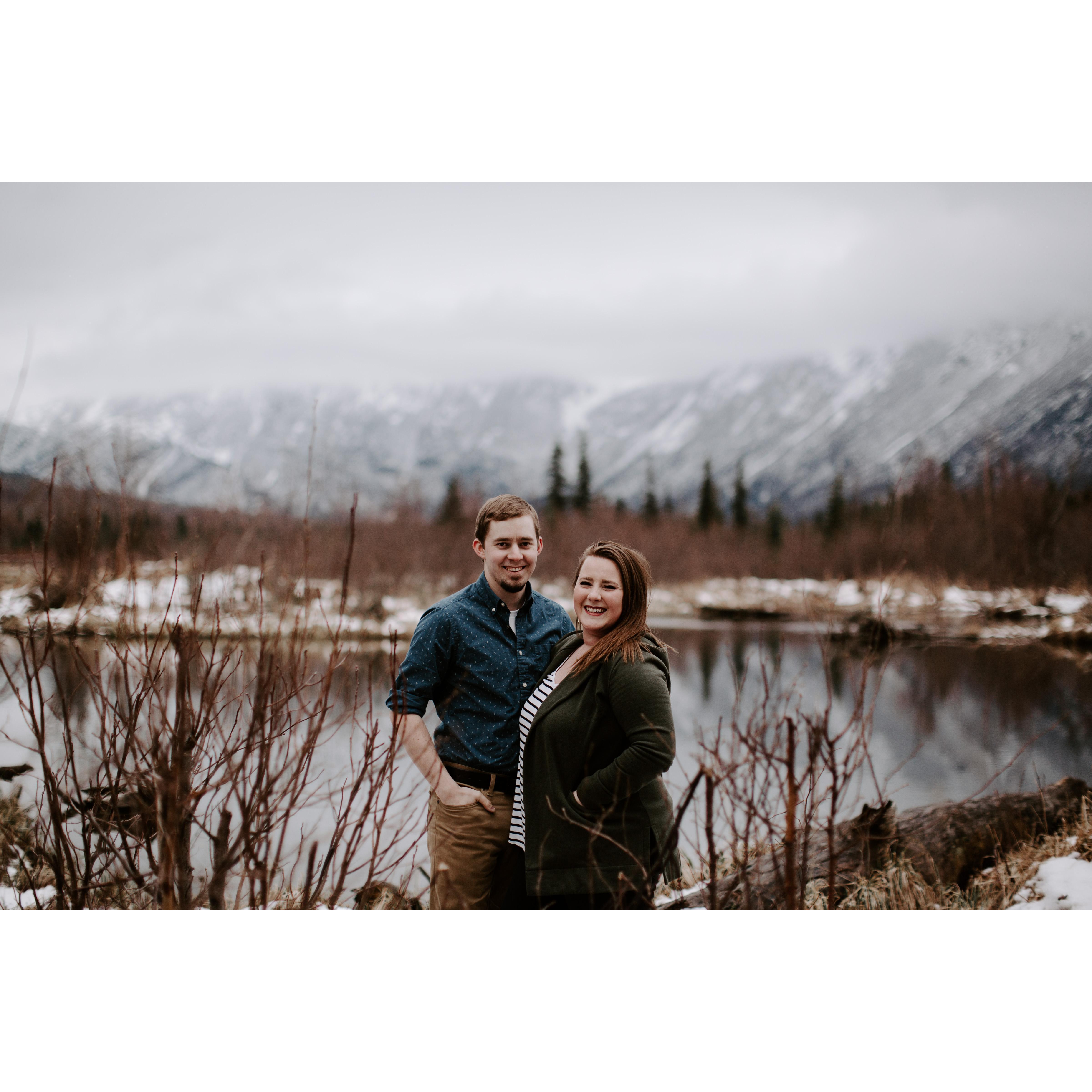 Engagement photos done in Alaska at Eagle River Nature Center by the amazing Sarah French.
Instagram: @sarah.french.photo
Facebook: @Sarah French Photo
Website: sarahfrenchphoto.com
