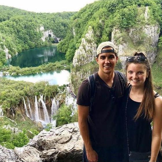 post-graduation we spent 5 weeks backpacking Europe. This shot is in Croatia!