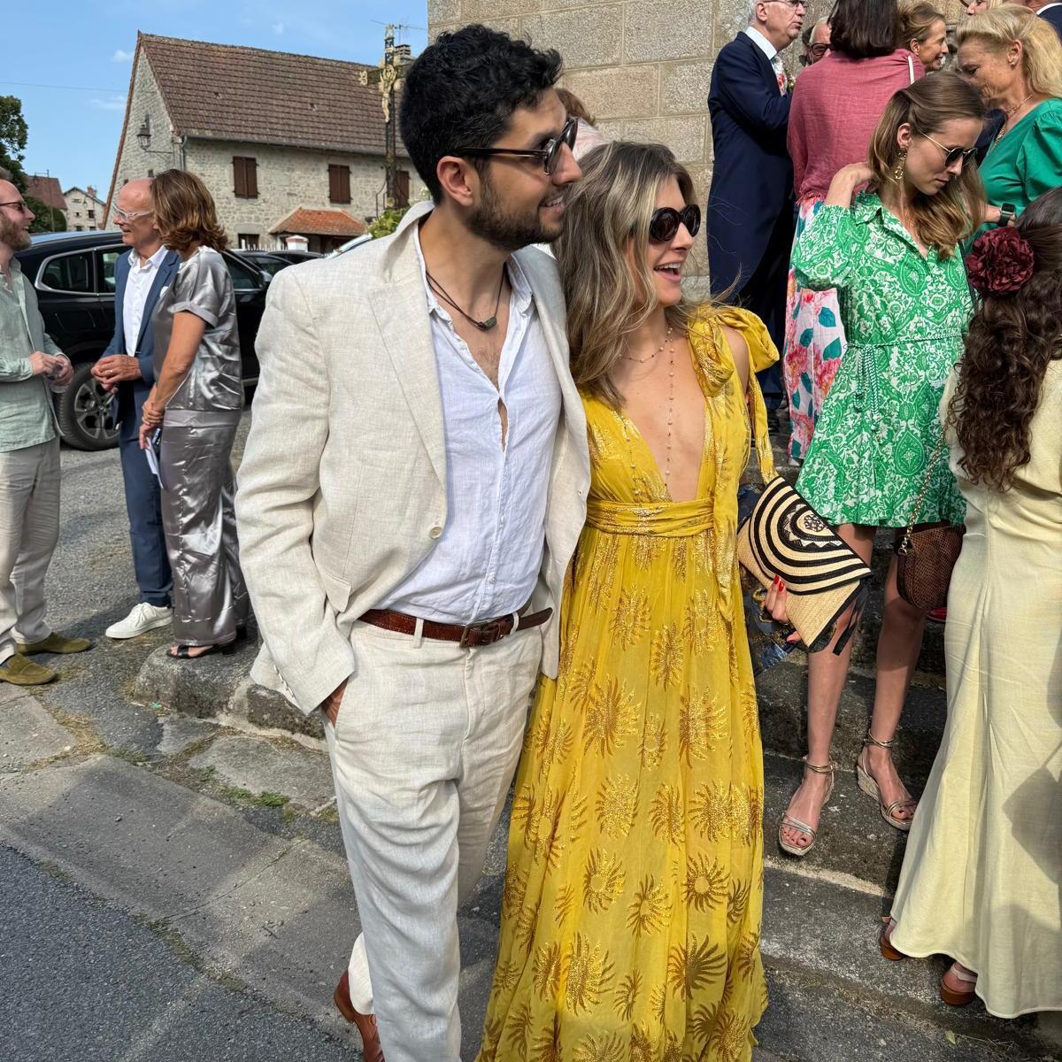 Our first wedding in france