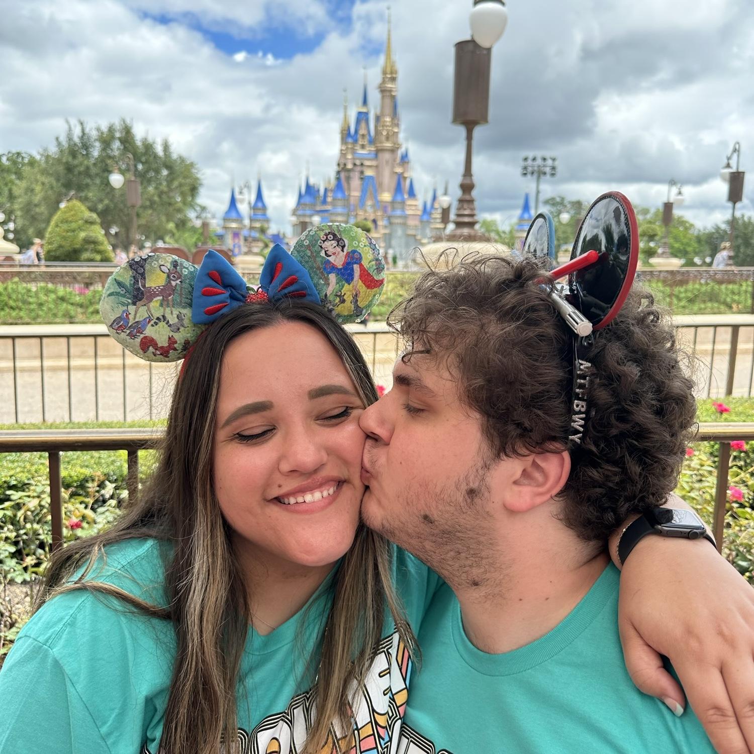 Caitlyn and Jaxon at their Disney trip in May 2023!