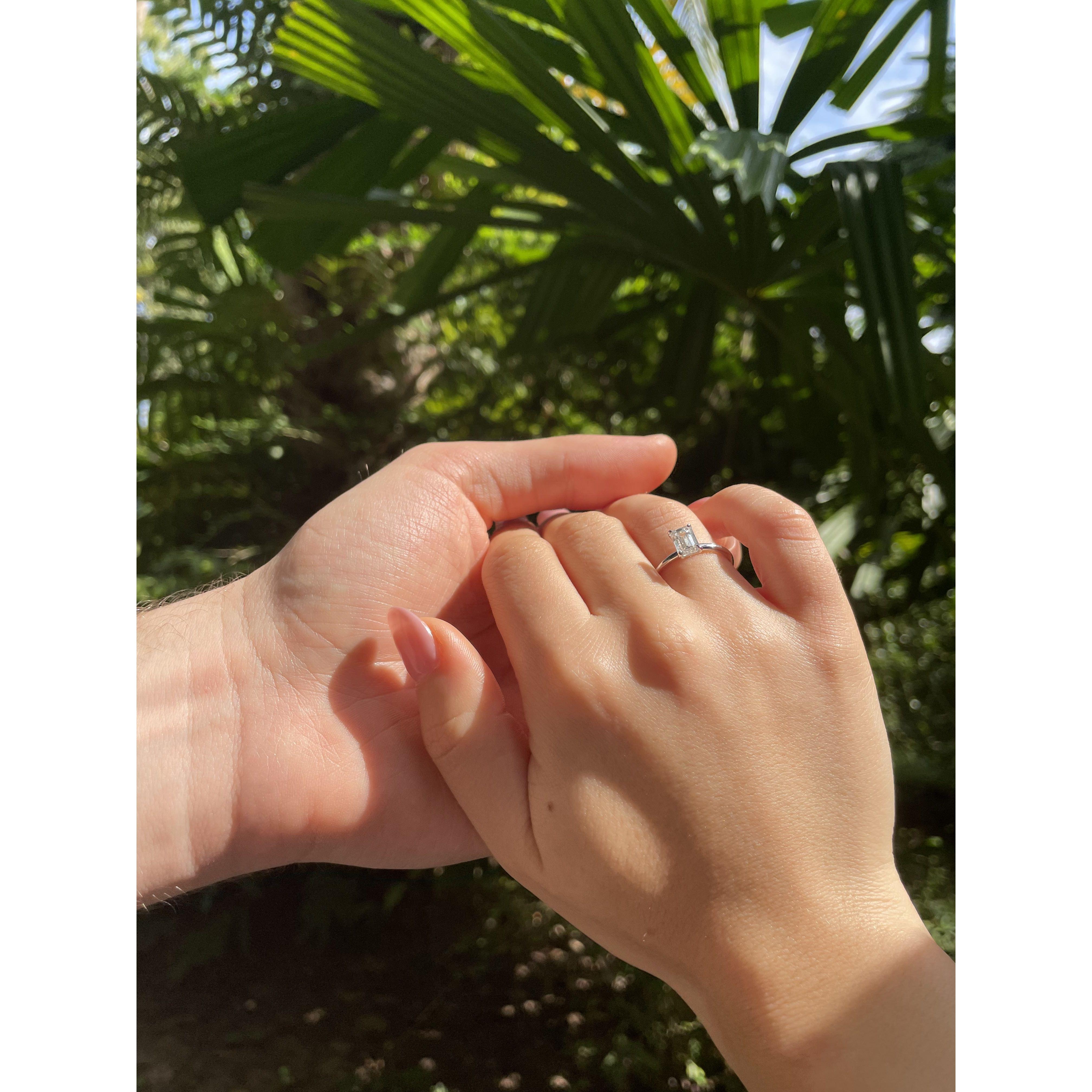 Laura said yes