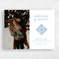 Blue Wedding Save the Date - Oluveri Landscape