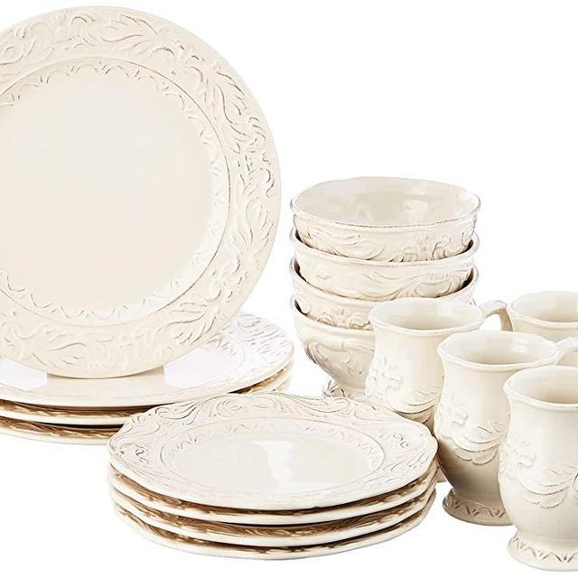 Certified International Firenze 16 pc. Dinnerware Set, Service for 4, Multicolored