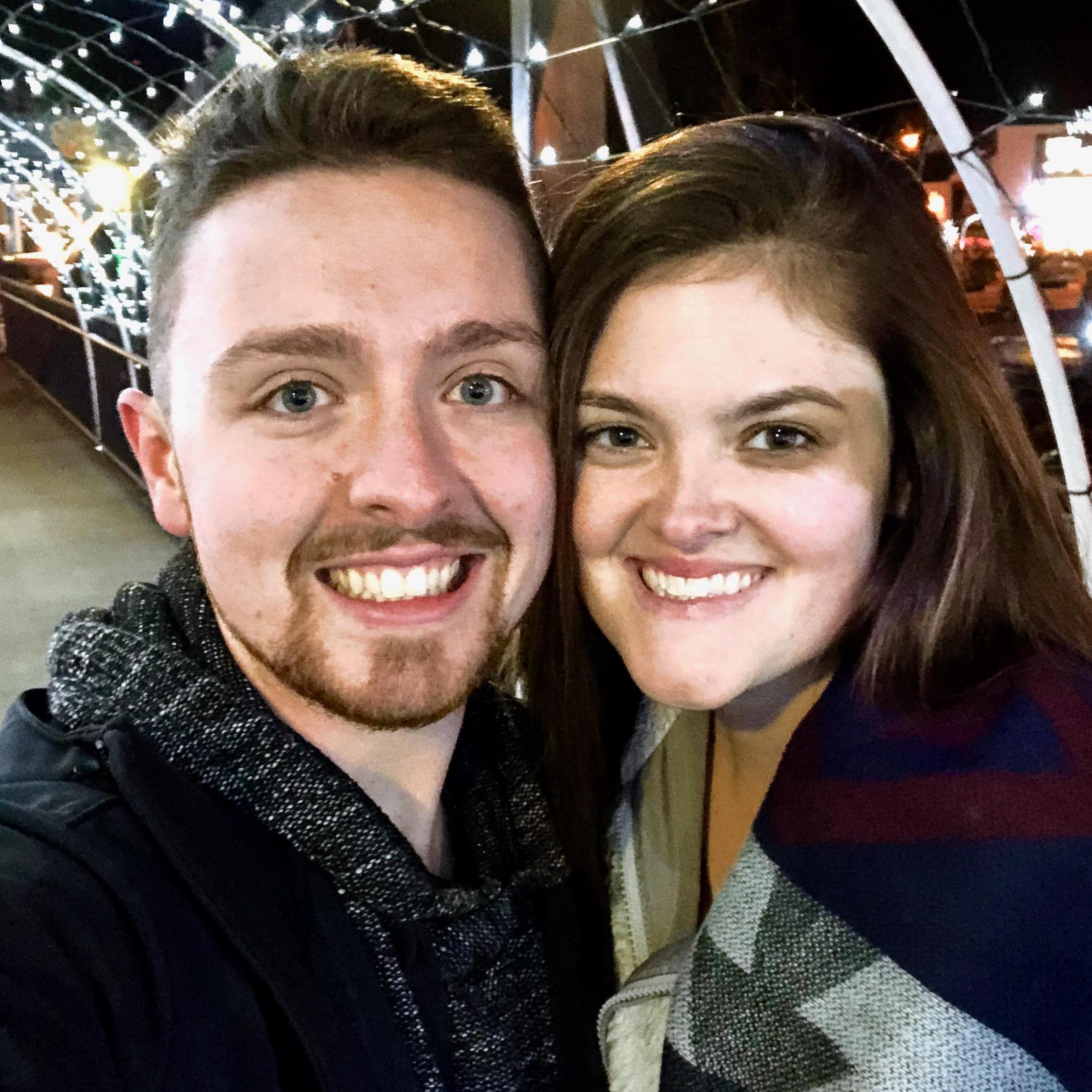 Our first date in Gatlinburg in December 2017