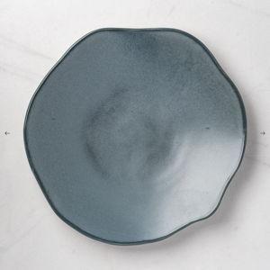 Round-ish platter - Color Dusk