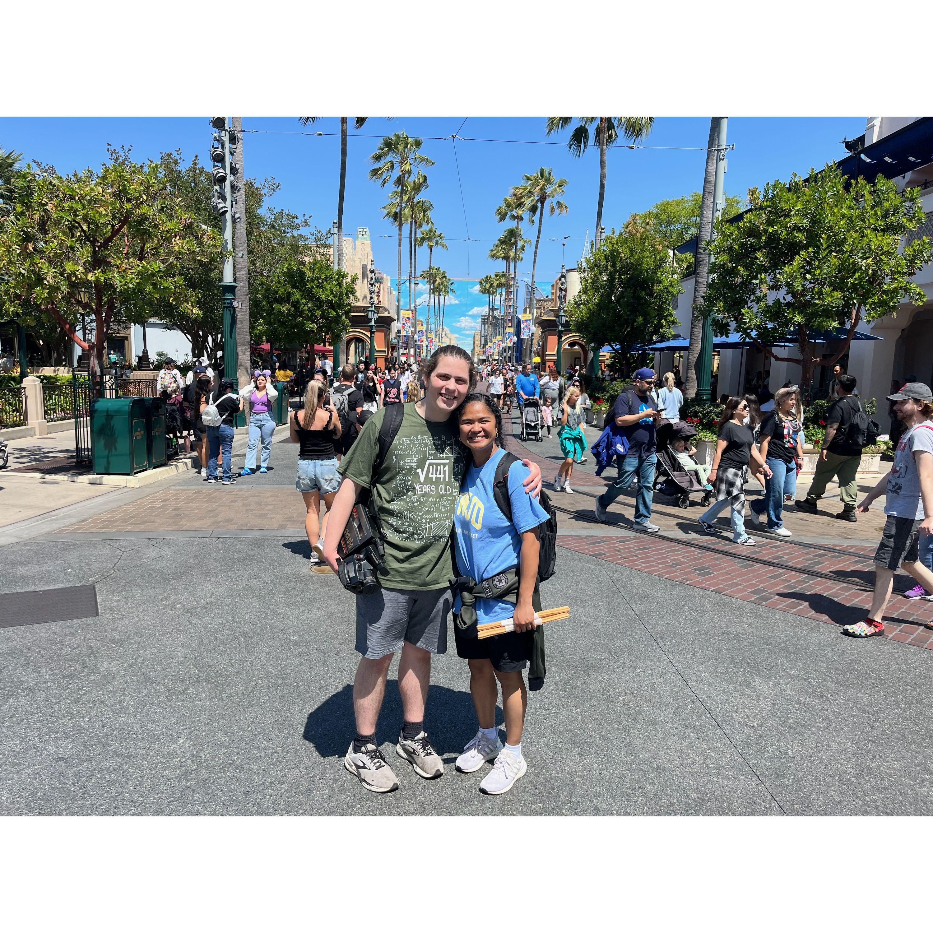 (May 27th, 2024):  DISNEY PART 2! But this time we could hug.
