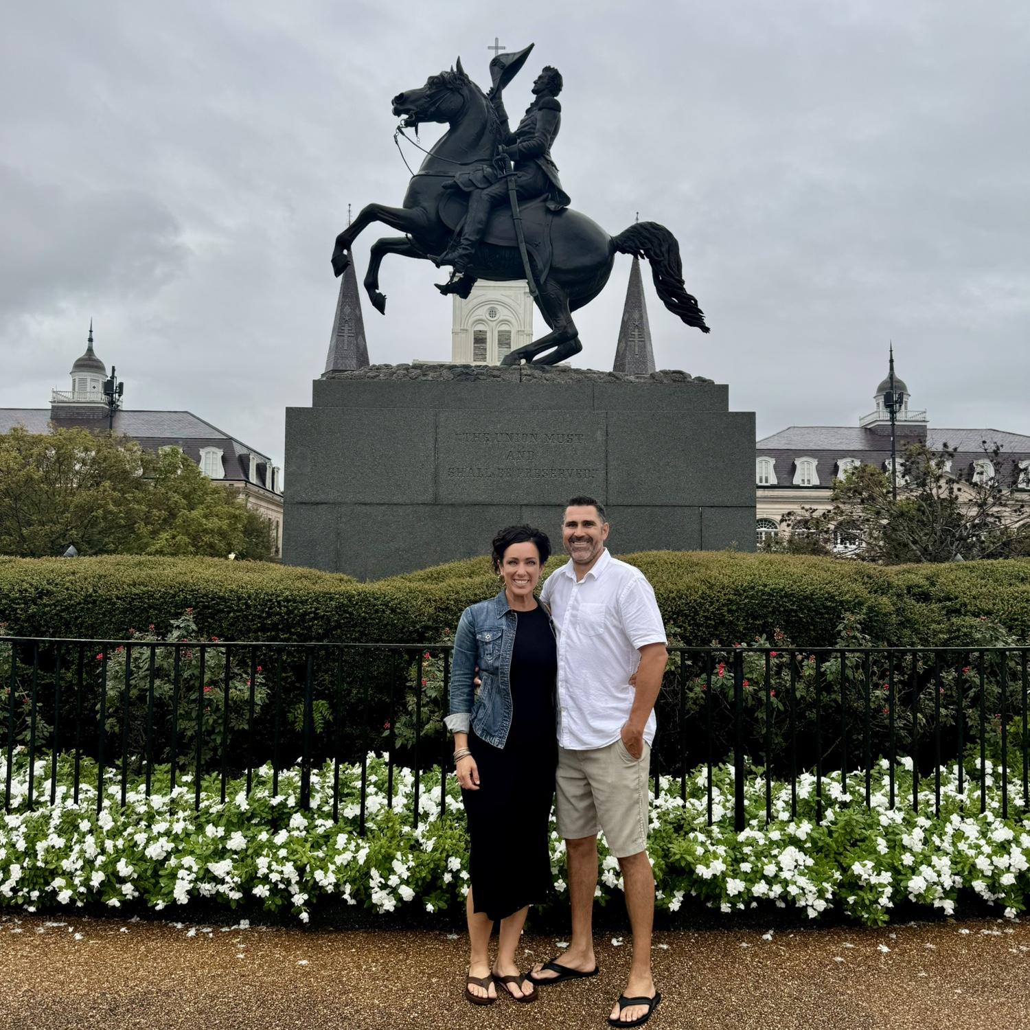 New Orleans, LA. Ryan's first trip to the Big Easy.