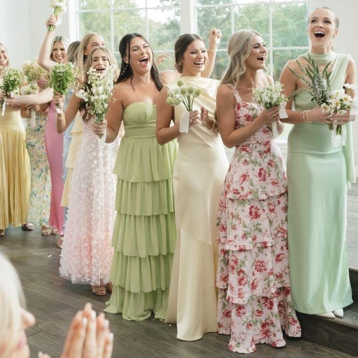 Semi-Formal Spring Pastels (May 28th - Wedding Ceremony & Reception)