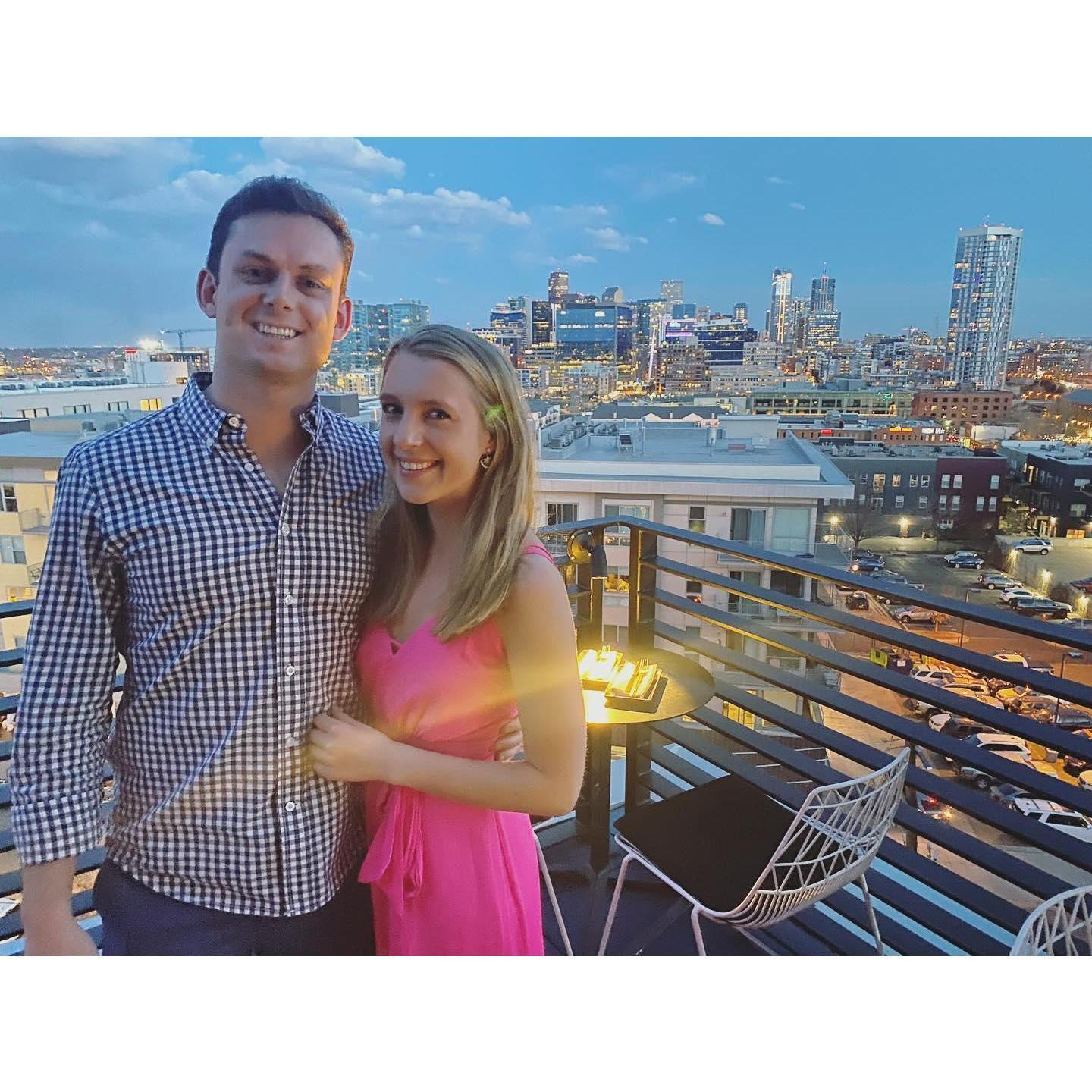 Our interests include eating semi-fancy food