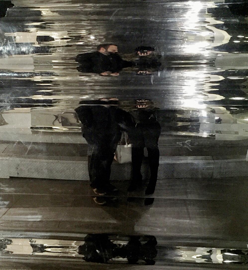 Art installation in Washington Square Park