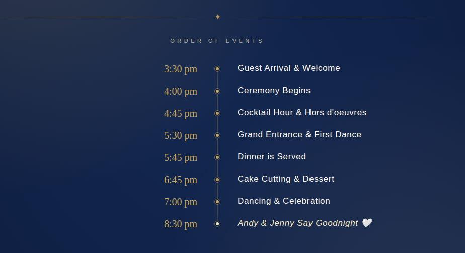 The Wedding Website of Jenny Tompkins and Andy Trawick