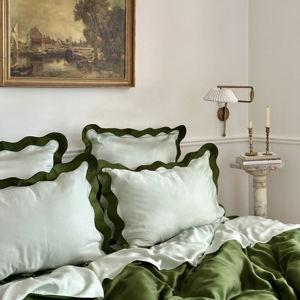 Scalloped Sleep Bundle- Dew Green/Hampton Green