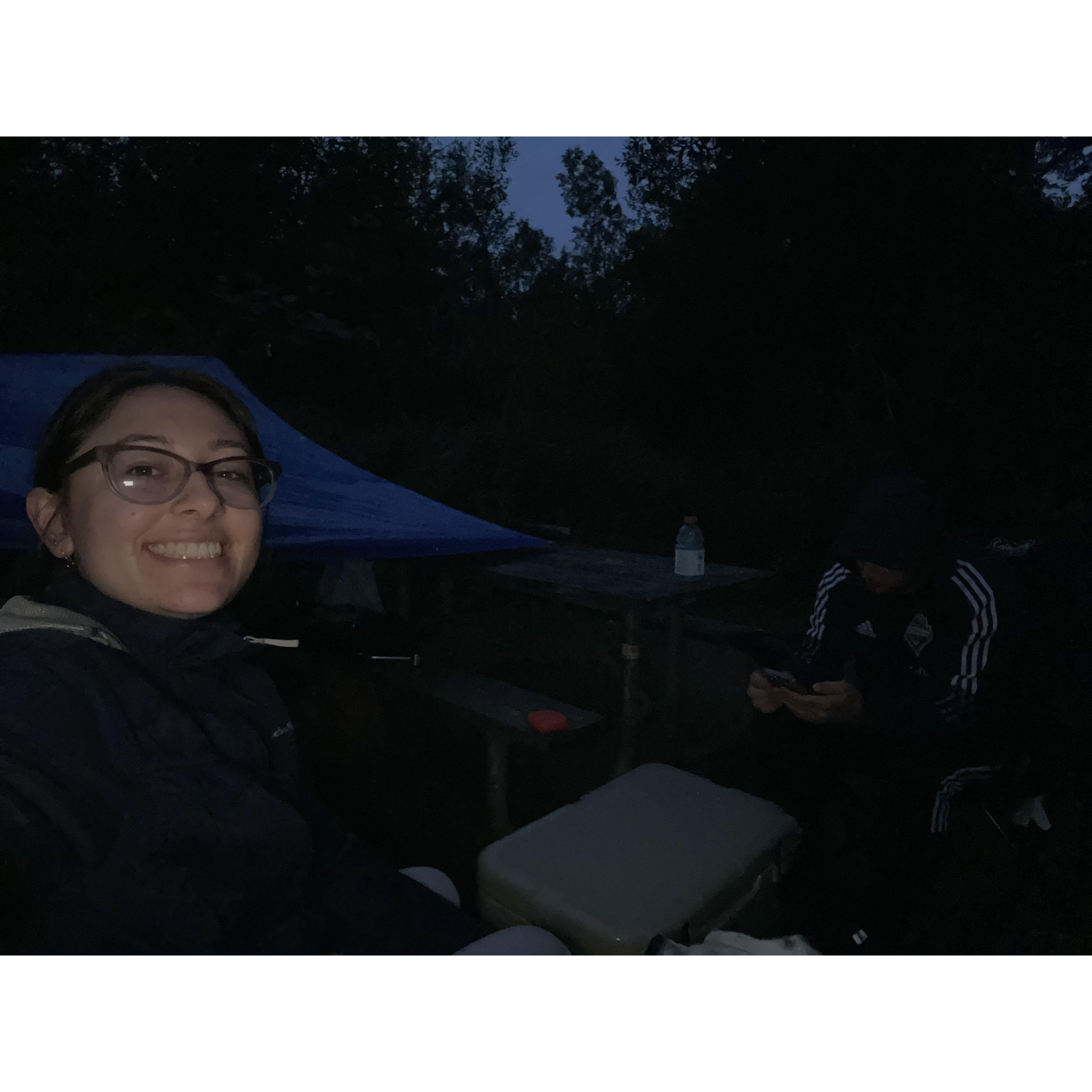 Our first and worst camping trip together. Ocean Shores just isn't fun when it's raining and you don't have the proper camping gear (2021)