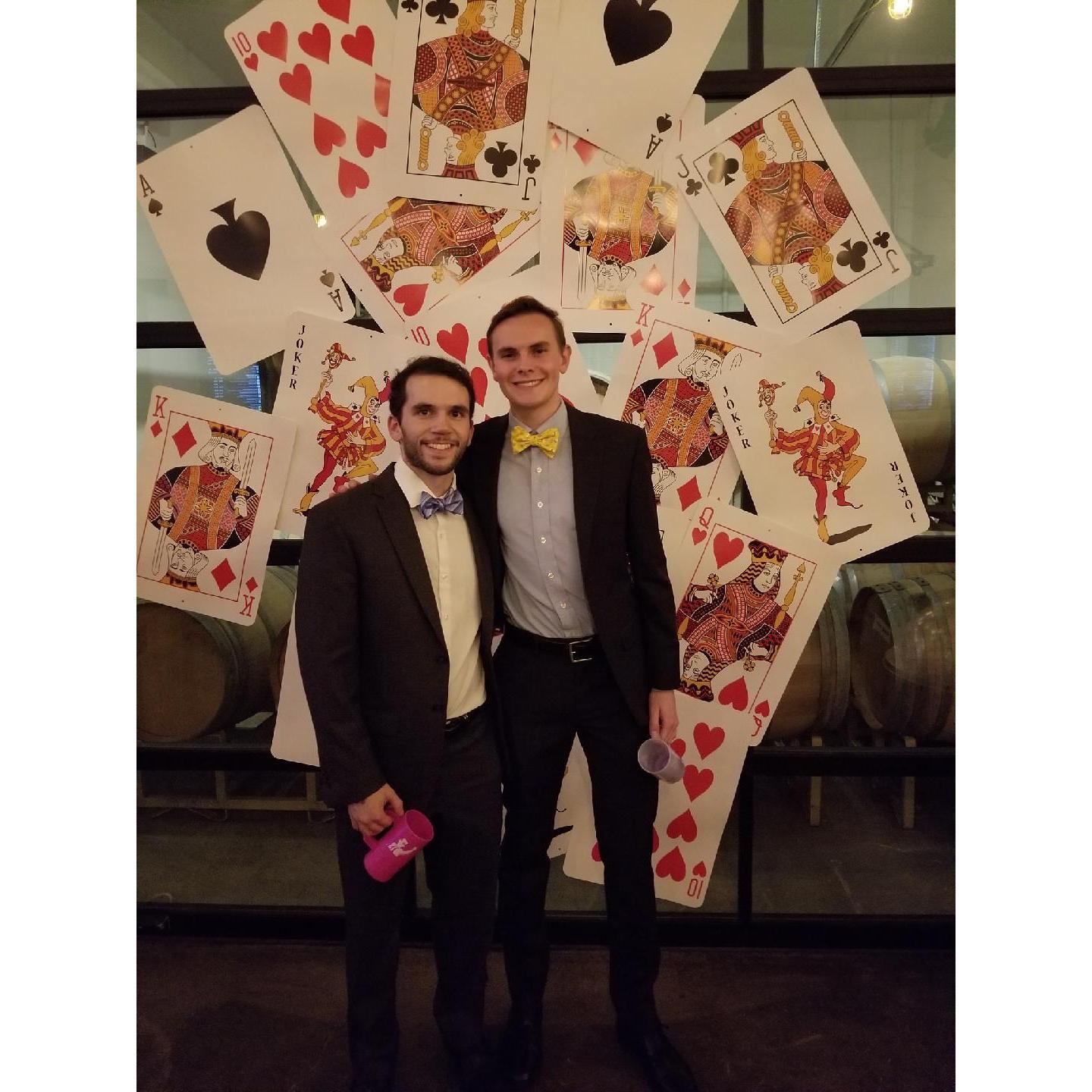 Our first date at Monday Night Brewing Prom! Feb 2019