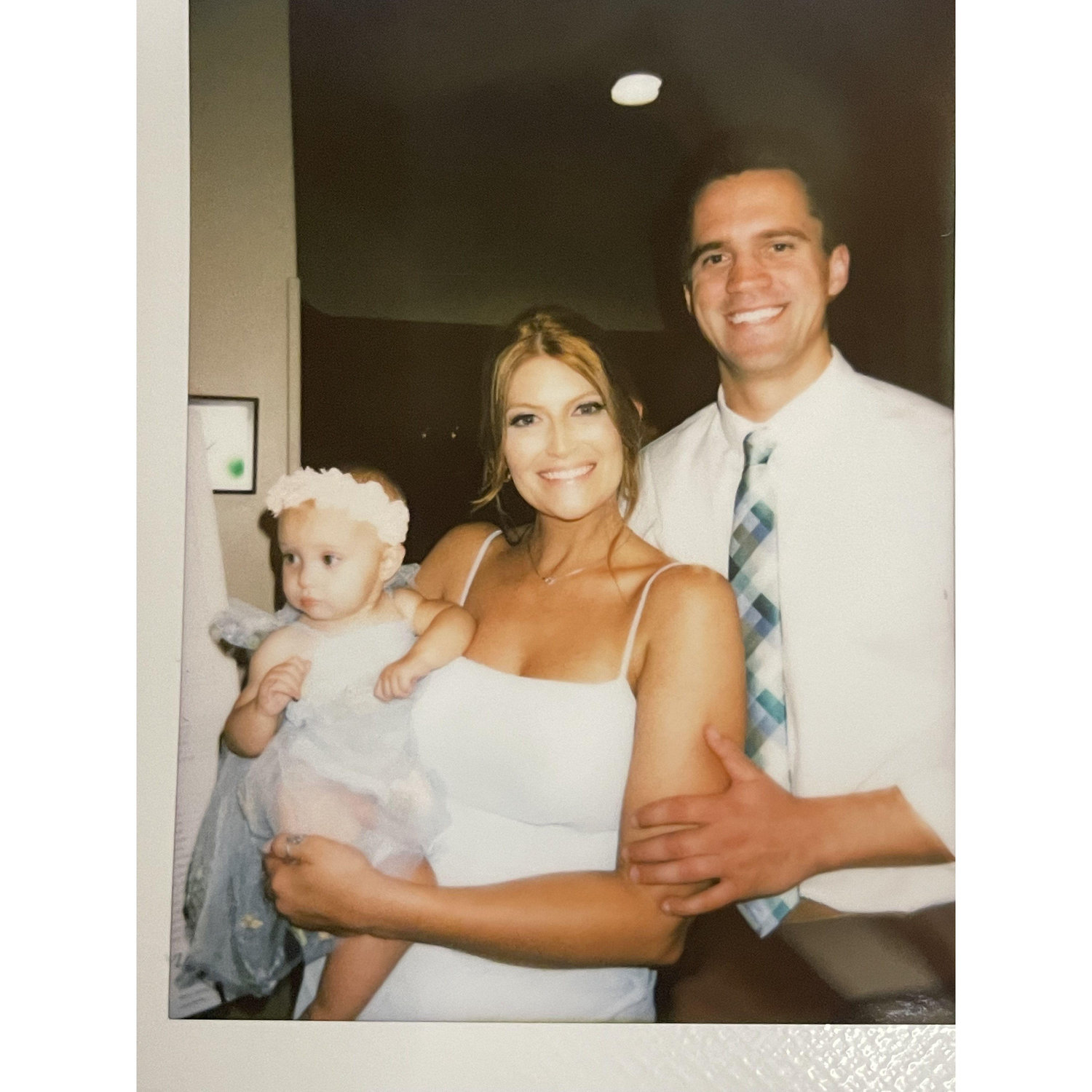 Shelby's oldest brother's, Zach's, wedding! Holding her niece Addi