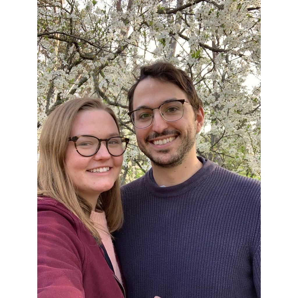 Among the cherry and almond blossoms in early 2021